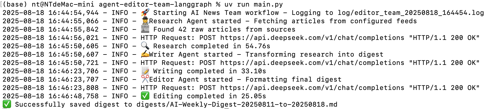 The project environment